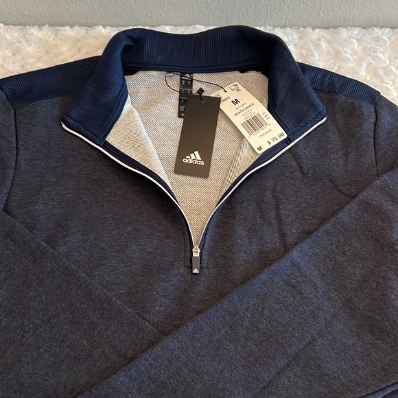 Adidas Heathered Layering Sweatshirt - Picture 9 of 15